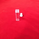 Spectrophotometer PTFE Lid Pathlenth 1mm Volume 0.35ml Standard Quartz Glass Cuvette - Image 4