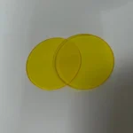 High Transmit 95% 90%Light Transmittance JB1 JB9 Yellow Golden Orange Glass Optical Filter - Image 2