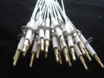 Custom  Alumina Glazed Ceramic Ignition Ceramic Electrodes with Brackets - Image 5