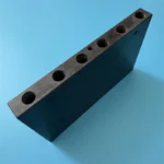 Industrial Insulation   Silicon Carbide Ceramic Plates SiC Ceramic Plating THRU Holes - Image 2