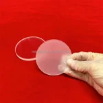 High Temperature UV Transmittance Jgs1 Quartz Glass Plate Clear Window Round Fused Silica Discs - Image 3