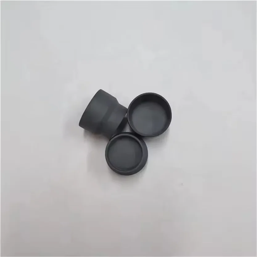 H41c504bf721d4418a194ccea443812a6l.webp Customized Insert Oil Heating Cup Silicon Carbide Sic Ceramic Heating Crucible - Image 1