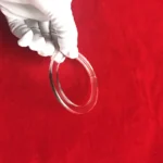 Customize clear quartz glass flange purity transparent fused quartz flange - Image 6
