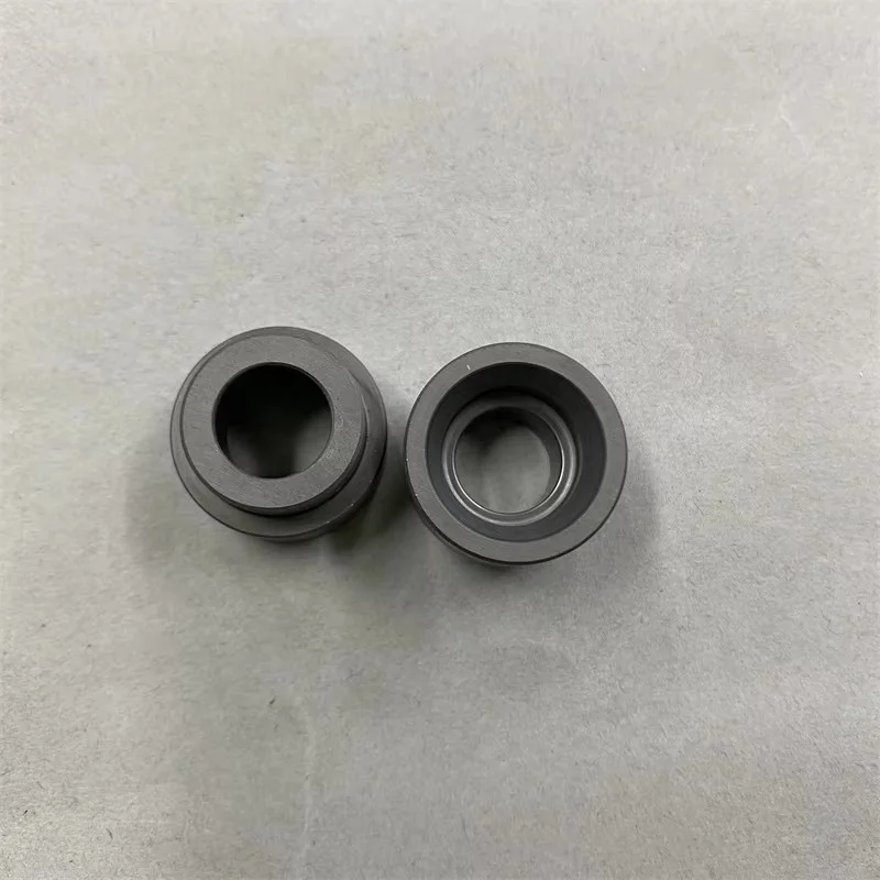 H440e74f8ebb84b598165a8af47cf7ef2b.webp Customized Silicon Carbide Bush Insulator SiC Ceramic Irregular Part - Image 1