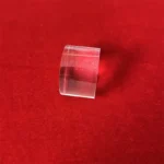 Thick Clear Optical Fused Silica Quartz Disc Plate Laboratory Observation Window Welding Cutting Services for Laser Applications