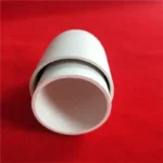 Yttrium-stabilized Zirconia Arc-shaped Sintered Crucible ZrO2 Ceramic Crucible - Image 2