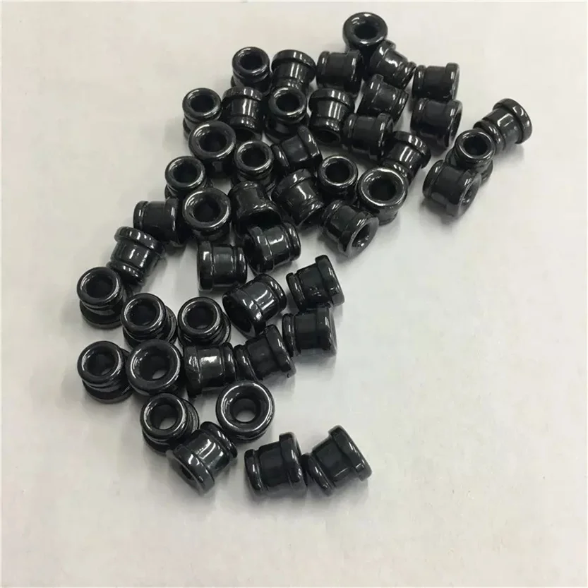 H4516ec7b37c44887a953e21750d36333v.webp Glazed Black Titanium Oxide Wire Eyelet Guide TiO2 Textile Ceramic Ring for Textile Machinary - Image 1