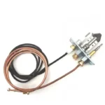 Pilot Burner Assembly Flame Sensor Ceramic Igniter Electrodes for Electronics - Image 3