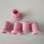 Wear Resistant pink 95% 99% Al2O3 Alumina Ceramic Groove Eyelet for Textile Machine - Image 3