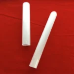 Customize Milky White Silica Quartz Sleeve One End Domed Opaque Quartz Glass Tube