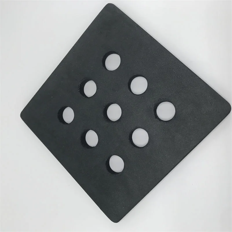 H46b62fb6031f49f89140d0c080147d3dL.webp Factory Direct Sales Refractory RSIC SSIC SIC RBSIC Ceramic Sieve Plates Silicon Carbide Block Ceramic Plates/Sheet With Holes - Image 1