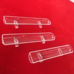 Heat Resistance Half Round clear Diffusion Clear Fused Quartz Furnace Boat - Image 2