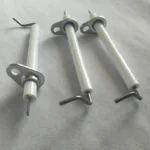 12V High Strength 95% Alumina Ceramic Igniter for Industrial Gas Burner Ceramic Parts