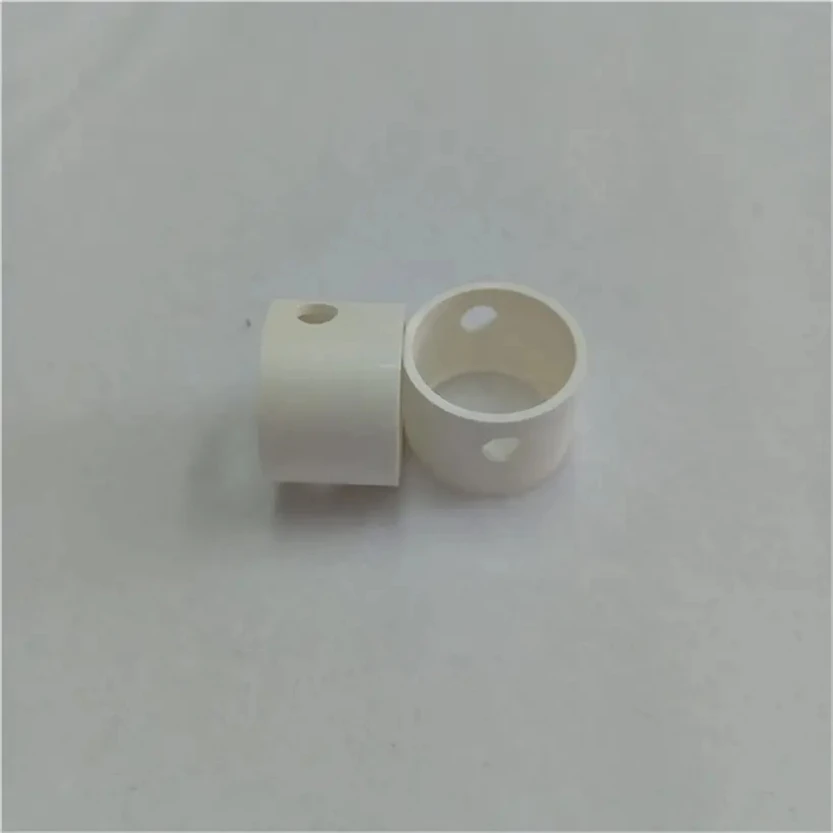H4743bcf5da944a259ebd5b0b8f130abcb.webp Customized HPBN Boron Nitride Ceramic Ring High Purity 99.7% BN Ceramic Insulation Sleeves - Image 1