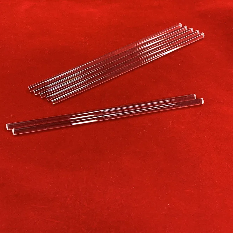 H477c8626b76c4a068c10613b69b2349aG.webp High Purity SIO2 Transparent Quartz Glass Fiber Rod Clear Fused Silica Crystal Rod - Image 1