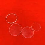 High Transmittance  High Temperature Fused Silica UV Quartz Window Semiconductor Polished Round Quartz Wafer - Image 3