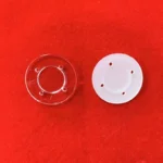 99% Si02 Fused Silica  Plate Custom Quartz Disc with Step and Holes - Image 5