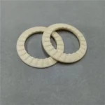 99.7% Customized Alumina Premium Ceramics Product Textile Guide Ceramic Ring for Machining