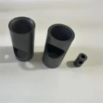 Customized Boron Carbide Tube Insulator Black B4C Ceramic Irregular Pipe - Image 4