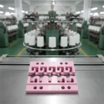 Textile Machinery Part Industrial Ceramic Pink 95% Alumina Ceramic Five Comb Wire Guide Hook Cutting Wear Resistance