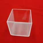 Custom Chemical Testing Flow Cell Two Sides Transparent  Quartz Cuvette - Image 6