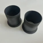 Large Diameter Silicon Carbide  Lining Flange Turnover Shaft Bushing SIC tubing - Image 3