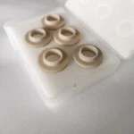 CNC High Thermal Conductivity AIN Insulating Button Part  Aluminum Nitride Ring  Ceramic Washer - Image 6