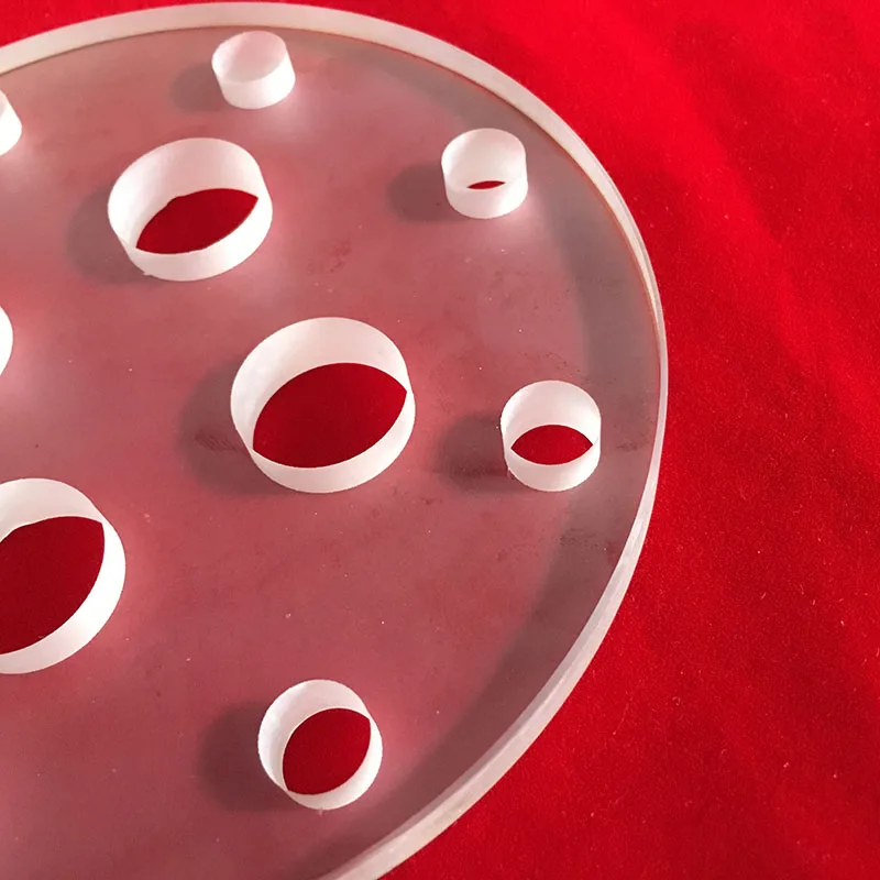 H50822e8dc41c4d06a11f5efc810c8e50S-1.webp Customized Opaque Quartz Pipe with Holes for Lab Heating Use 5-500mm Diameter White Gold Coated - Image 1