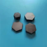 Insulator Silicon Carbide Board Body Protect Black SiC Ceramic Hexagon Plate - Image 2