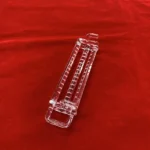Laboratory Instruments Silica Glass Wafer Carrier 2inch clear Quartz Glass Boat  for Processing Photovoltaic Semiconductors - Image 6