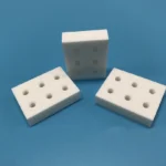 Low Density Machinable Glass Ceramic Board Insulator White Ceramic Plate With Hole - Image 2