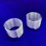 High Temperature and Corrosion Clear Spiral Quartz Glass Heat Tube Helix Quartz Condenser Tubing - Image 4