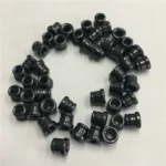 Insulator Titanium Oxide Guide Surface Glazed Black Ceramic Textile Guide Ring - Image 2