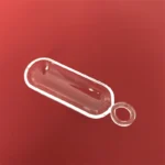 Heat Resistance Half Round clear Diffusion Clear Fused Quartz Heating Boat for Tube Furnace - Image 2