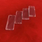 square clear fused quartz glass tube Rectangle transparent silica quartz tube