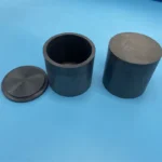 Customized Silicon Nitride Crucible With Lid Insulator Si3N4 Ceramic Boat - Image 6