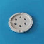 Boron Nitride Ceramic Round Plate with Slot & Hole