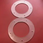 Custom High Temperature Fused Silica Quartz Glass Ring for Curing Machine Cutting Processing Included