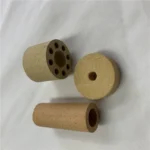Refractory High Temperature Cordierite Ceramic Bobbin Tube for Hot air Gun