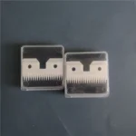 2 Holes 18 Teeth Zirconia Ceramic Pet Grooming Blade - Image 3