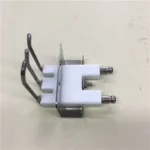 Al2O3 Alumina Ceramic Electrode Spark Plug Al2O3 Ceramic Igniter with Bracket for Gas burner - Image 2