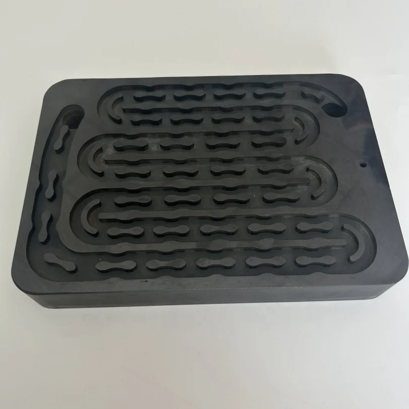 H57cfcffb15cf445b91ce6cb0f1e120c6e.webp Silicon Carbide SiC Ceramic Plate Integrating Heat Exchange Channel and Reaction Channel - Image 1