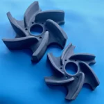 Customized Silicon Carbide Irregular Part Reaction Sintered SiC Ceramic Turbine - Image 2