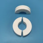 No Porosity Machinable Glass Ceramic Special-shaped Part Insulator Ceramic Half Ring - Image 2