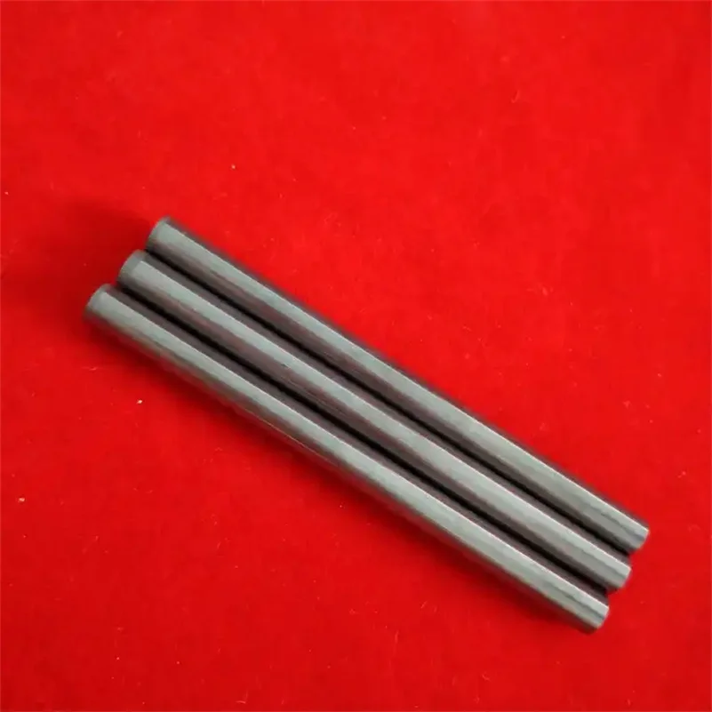 H590738d5344d45ae94609b7cfcdf36432.webp Polished Wear-resistant Silicon Carbide Ceramic Rod Shaft/bar - Image 1