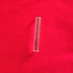 small diameter both ends polishing clear quartz light guid rod transparent quartz bar