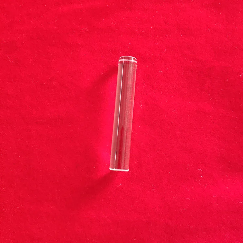 H5a345b0167a0444db7a3c86da04a54c55.webp small diameter both ends polishing clear quartz light guid rod transparent quartz bar - Image 1