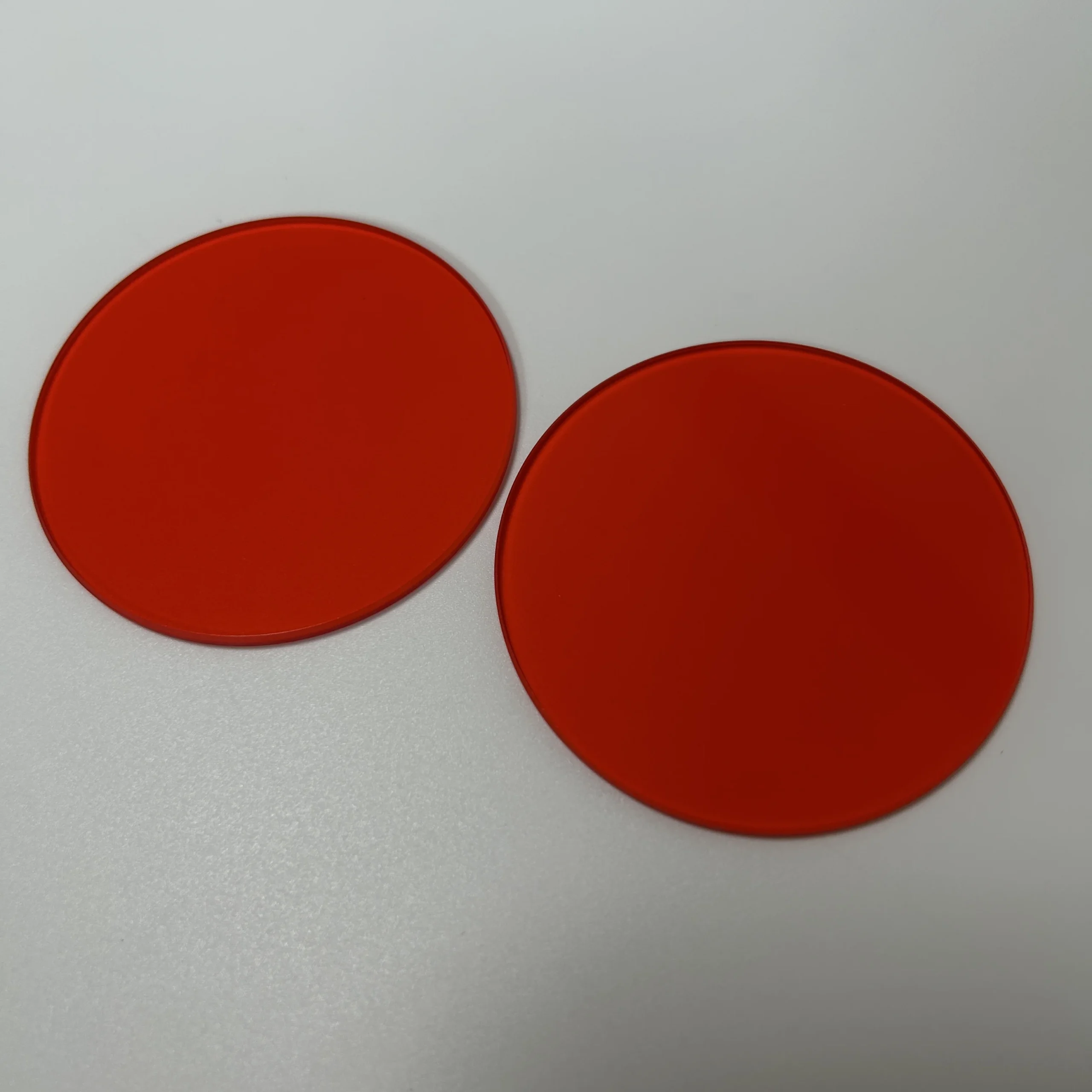 H5bd9731a04c1458b8cb126a36ab4c0fdB.webp Red Optical Glass Lens Filter for Beauty Equipment Facial Device - Image 1