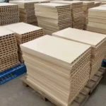 Good Thermal Shock Resistant Cordierite Mullite Refractory Ceramic Solid Kiln Shelves - Image 2