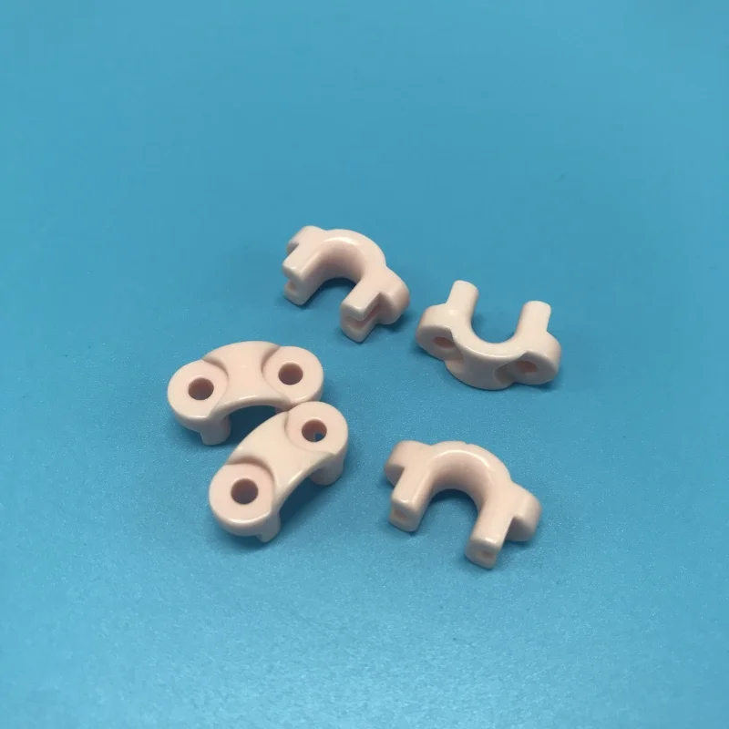 H5dffc7ee0258425fa87ac2cfa98f34bau.webp High Al2O3 Alumina Textile Ceramic Bridge Type Ceramic Yarn Wire Guide for Twisting Machine - Image 1
